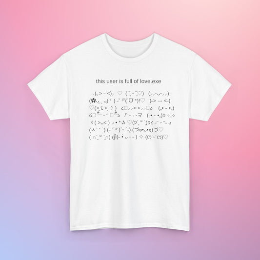 THIS USER IS FULL OF LOVE - DOOMINIS TEE